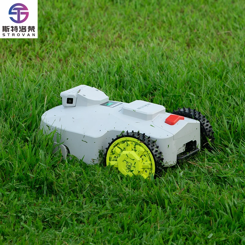

STLF Mini Portable Waterproof Electric GPS RTK APP Control Automatic Robot Lawn Mower