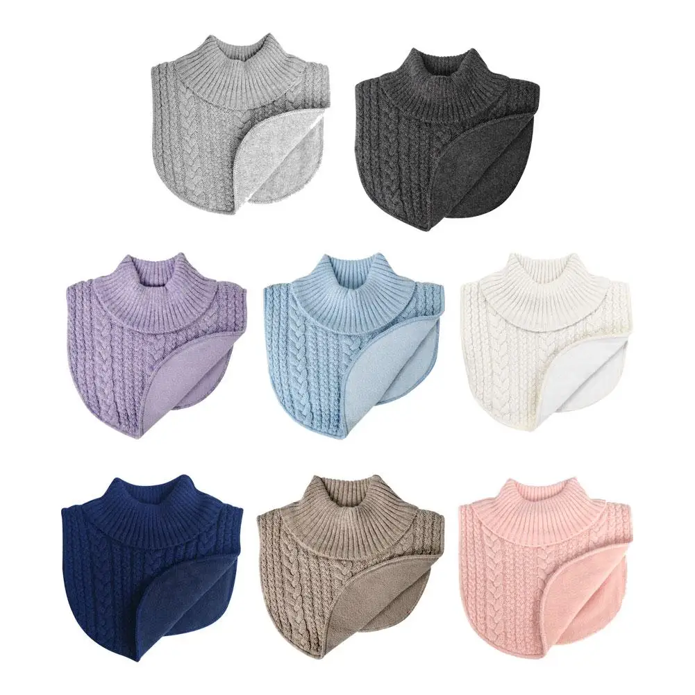 Children's fake collar Scarf Warm Turtleneck Neck Warmer Detachable Winter Windproof Fashion False Scarf High Neck Collar