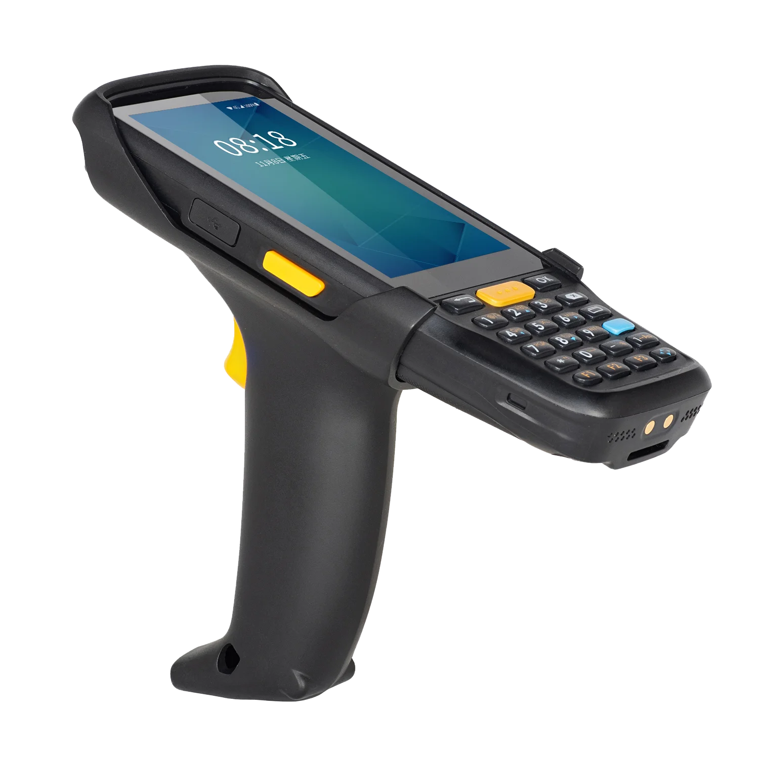 

Unimes Factory Android Pdas Pda Barcode Scanner With Pistol Grip Fast Scan Inventory Warehouse