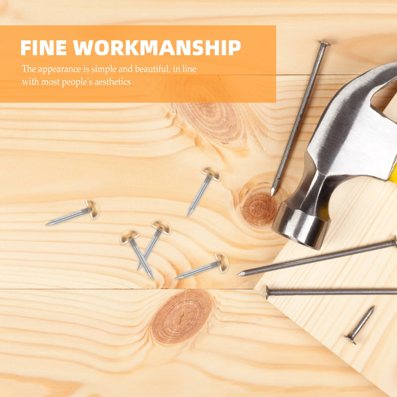 

20 pcs Furniture Upholstery Sofa Tack Furniture Repair Nail Repair Pin Decorative Nail Craft Home Office Decoration