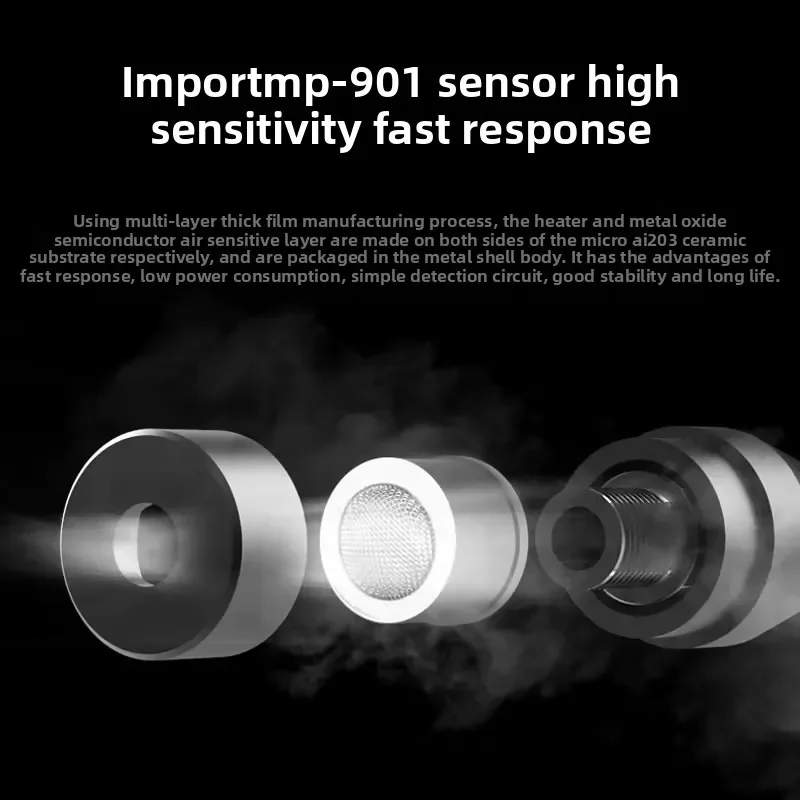 Latest Fine Division Halogen Leak Detector Refrigerant Gas Car Air Conditioner Refrigerator Freon CFCs HCFCs Halon Detector Mete
