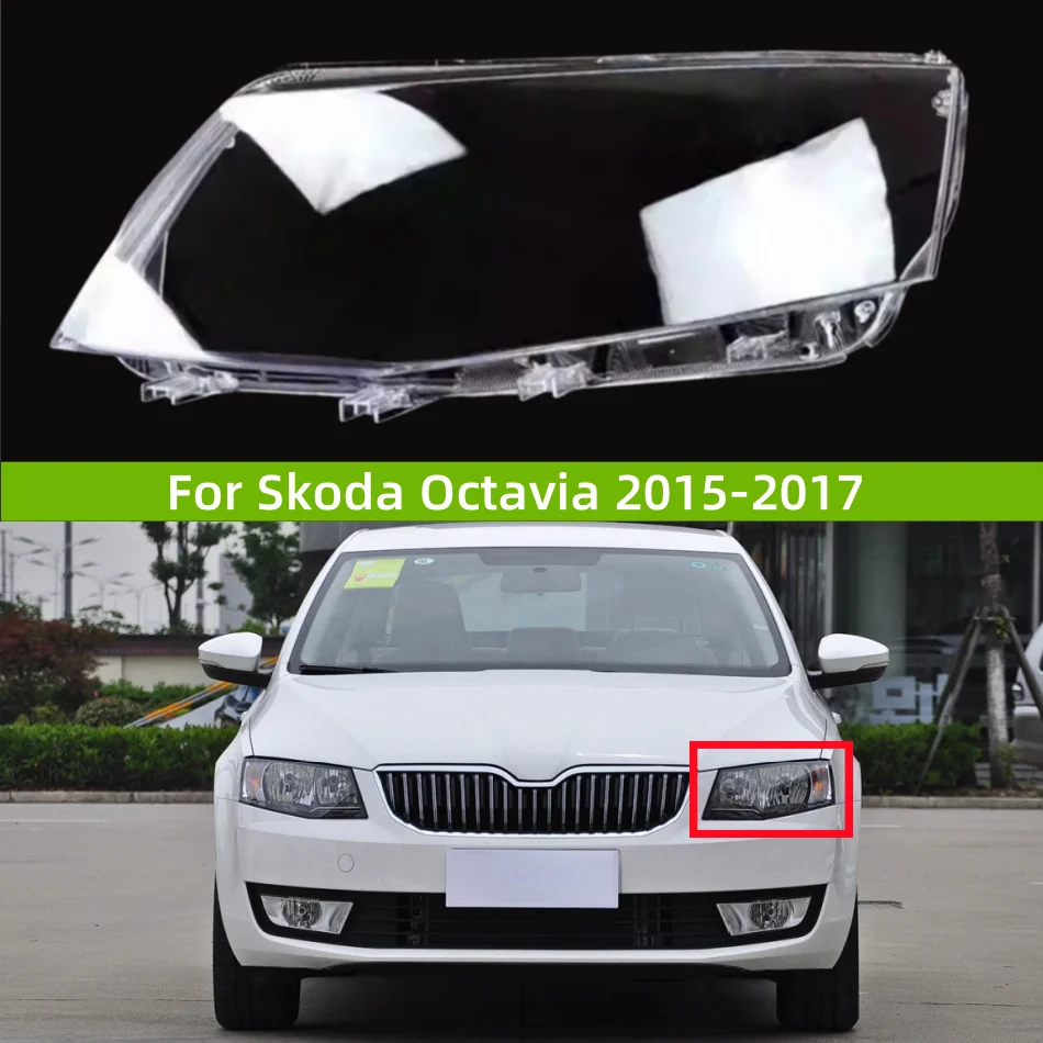 

Для Skoda Octavia 2015 2016 2017 Автомобильная фара крышка объектива прозрачная линза абажур налобный фонарь оболочка