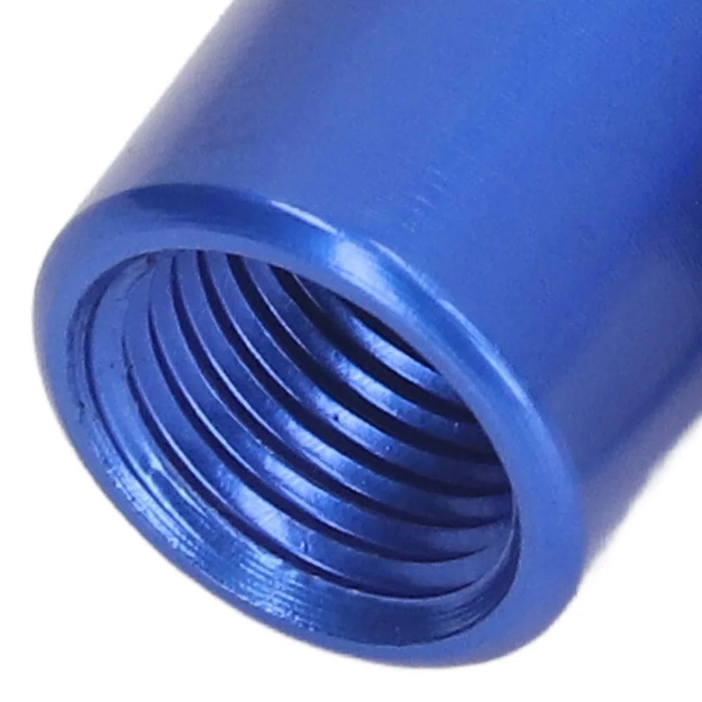 4PCS 1/4in NPT Thread Air Hose Connector 360 Degree Rotation Anodized Aluminum Swivel Air Fitting 150PSI Rated