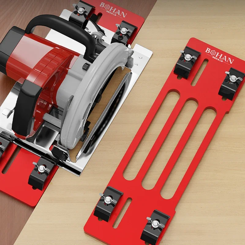 

Adjustable Precision Circular Saw Guide Portable Saw Base Plate Marble Machine Accessory Woodworking Essential for Accurate Cut