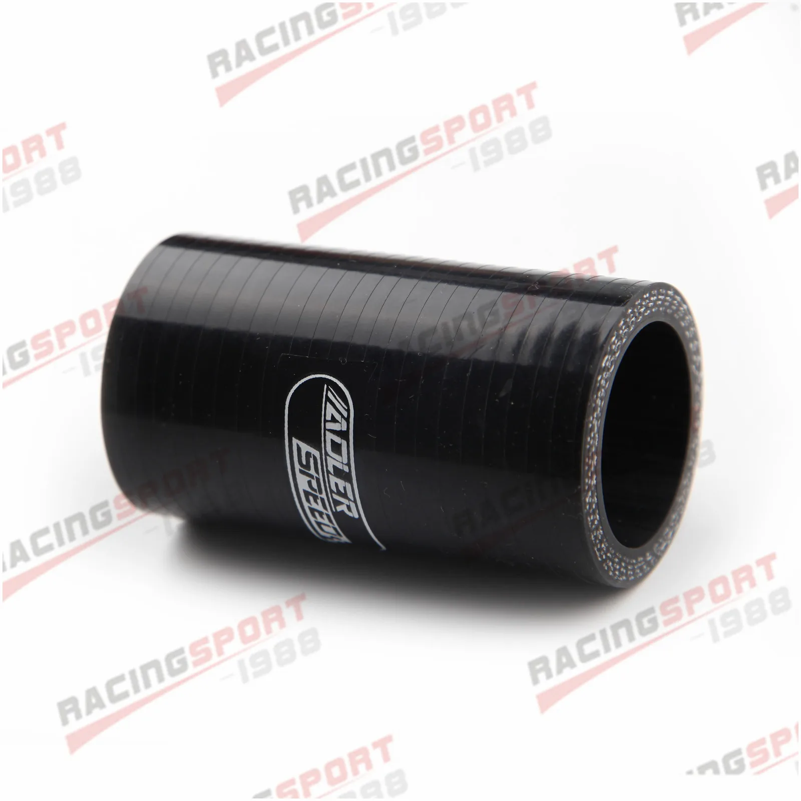 4Ply 0 degree Straight Silicone Hose/Tube 38 45 51 57 63 70 76 83 89MM Rubber Joiner Tube for Intercooler Cold Air Intake Black