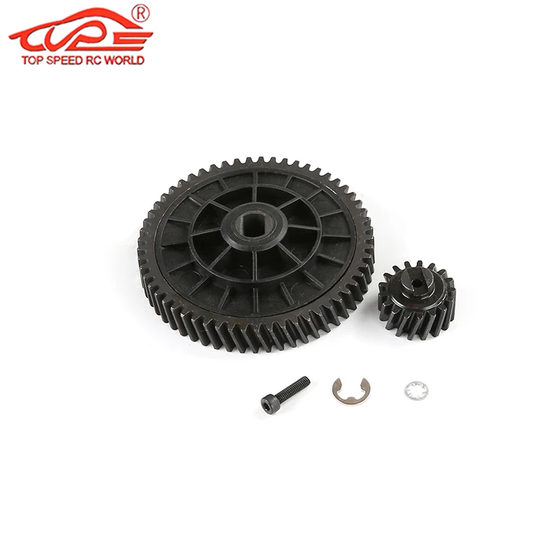 Metal Upgrade Gear Set 16T/58T Torque Gear or 17T/57T Helical Gear or 19T/55T HighSpeed Gear for 1/5 HPI ROVAN KM BAJA 5B 5T 5SC