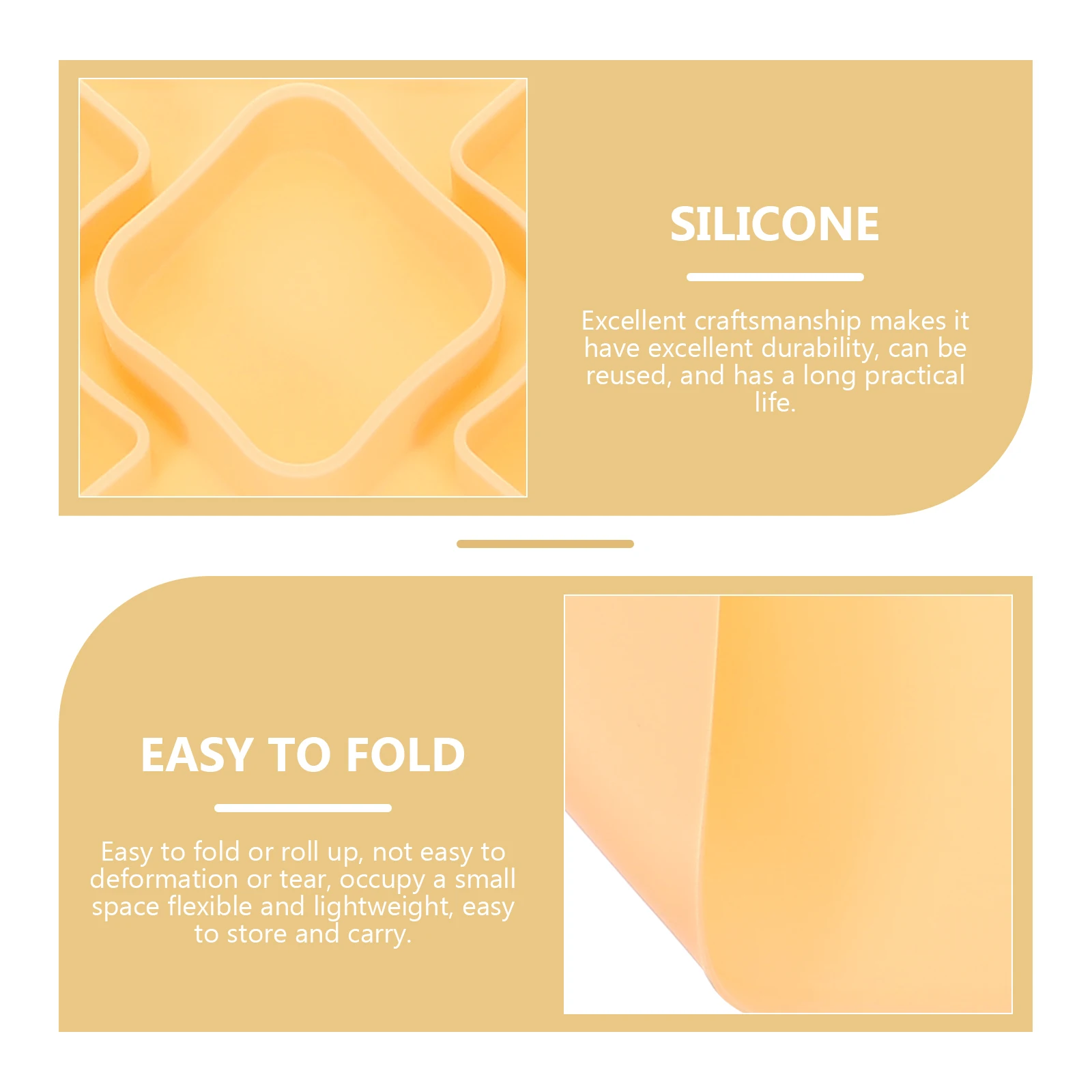 

Silicone Craft Mat 30X40Cm Non-Stick Reusable Painting Mat For Diy Resin Casting Watercolor Clay Art Kids Students