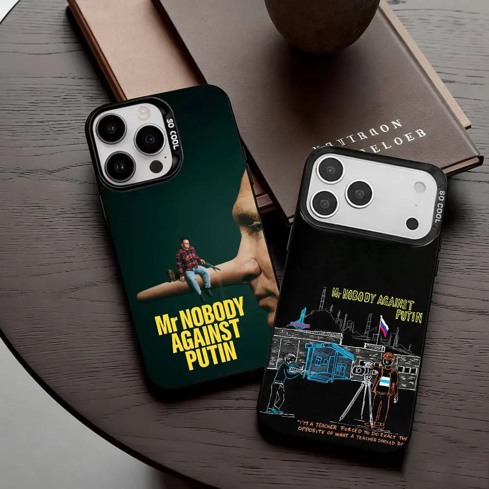 

M-Mr Nobody A-Against Putin film Phone Case For iPhone17,16,15,14,13,12,11 Plus,Pro Max Candy Silver Plated Inside Cover