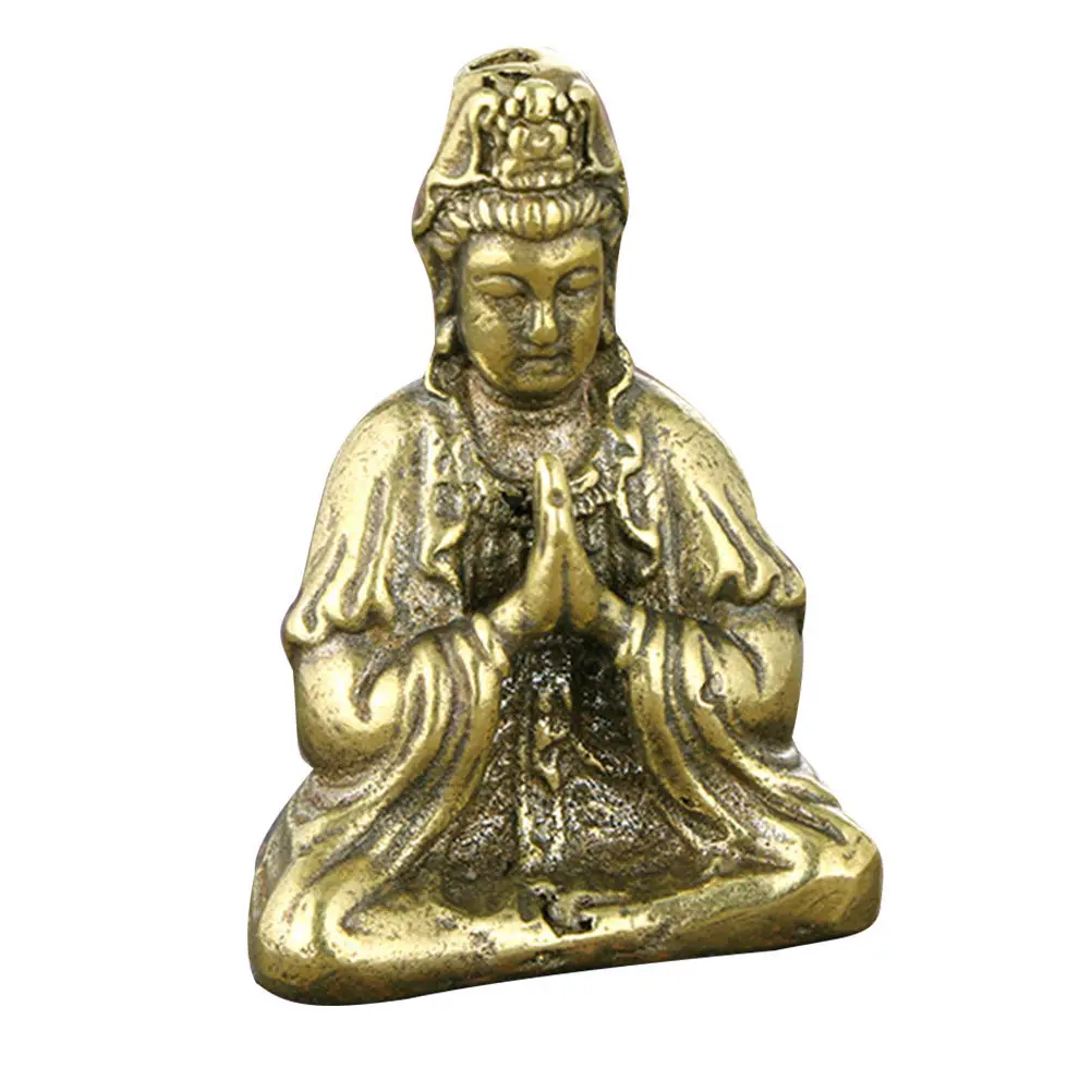 

Yin Figure Kannon Desktop Office Decor Home Decorative Buddha Decoration Statue For Housewarming Gift