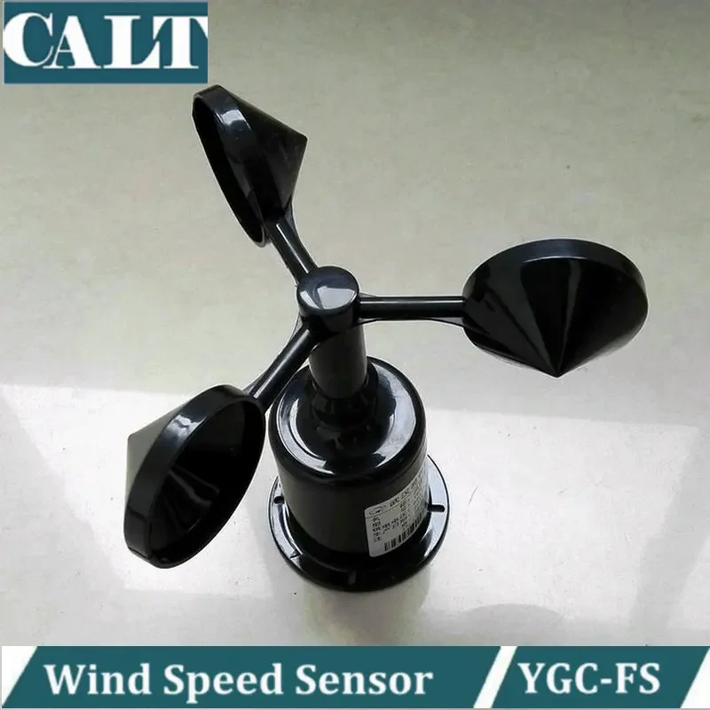 CALTs 3 Cups anemometer 12V 4~20mA wind speed meter