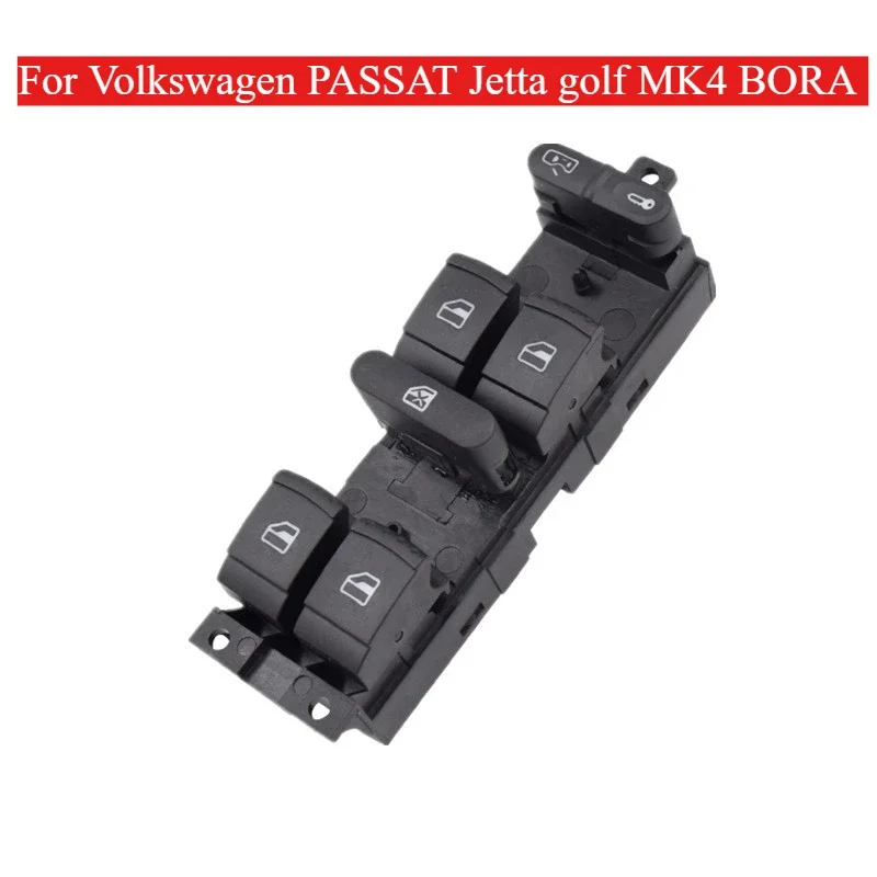 Car Power Window Switch Panel Master Console Control Switch for Volkswagen PASSAT Jetta golf MK4 BORA 1J4 959 857B 1J4 959 857D