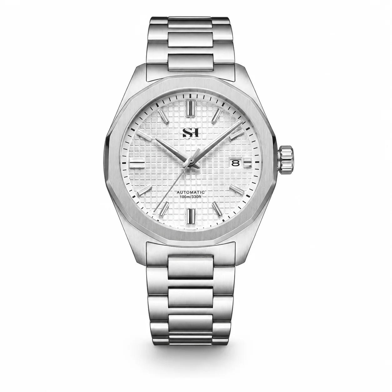 SH 2026 New 39mm Automatic Mechanical Watch Luxury Sapphire Watch Miyota 9015 316L Stainless Steel Wristwatch For Men Gift