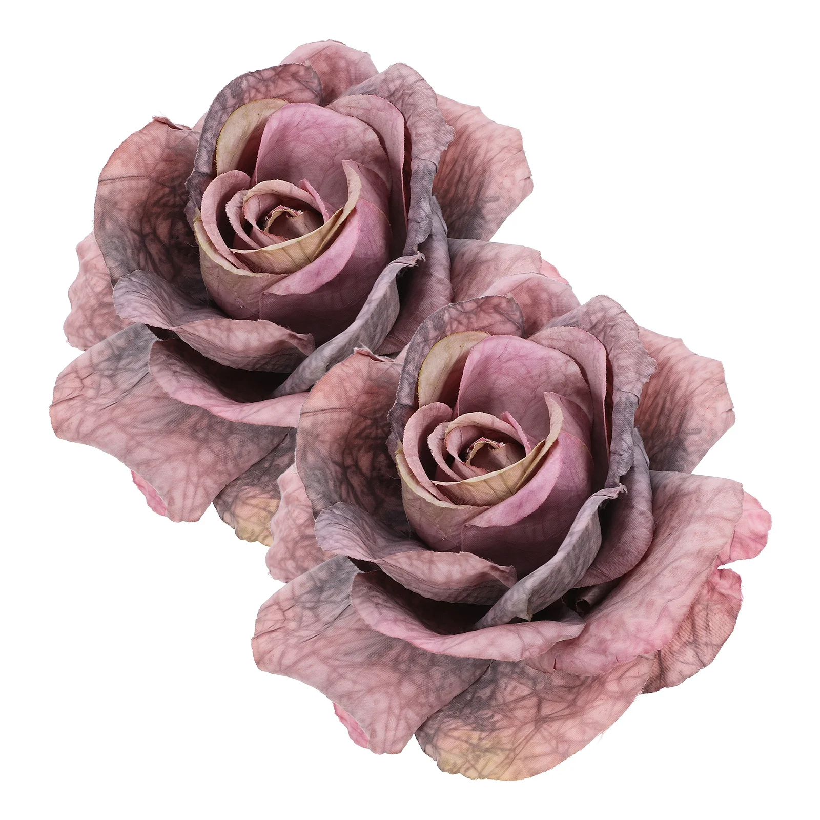 

2pcs Curtain Tieback Clamp Rose Flower Design Stainless Steel Cloth Material Easy Use For Living Room Bedroom Kitchen Bathroom
