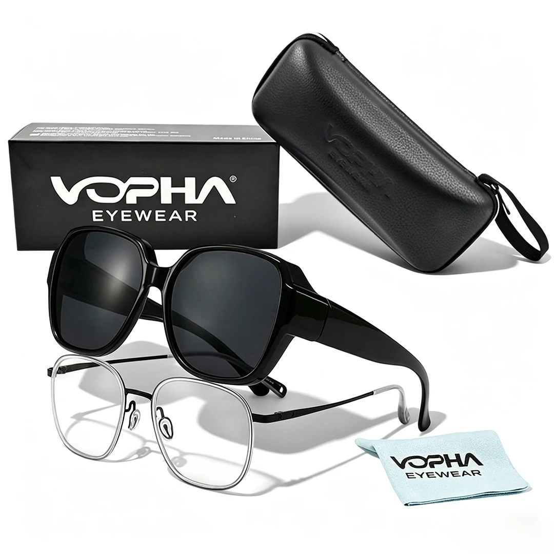 

Fit Over Glasses Sunglasses Polarized for Women Men Sunglasses Over Prescription Glasses Oversized UV Protection