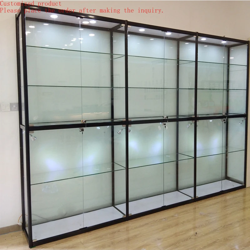 

Custom.High Quality Pharmacy Furniture Shop Fitting/ Medicine Store Glass Cabinet