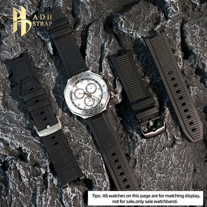 

For TISSOT 1853 T-Race Series T141.417A T141.427 Silicone Sports Watchband T141 Rubber Watch Strap 24mm Concave Interface Men