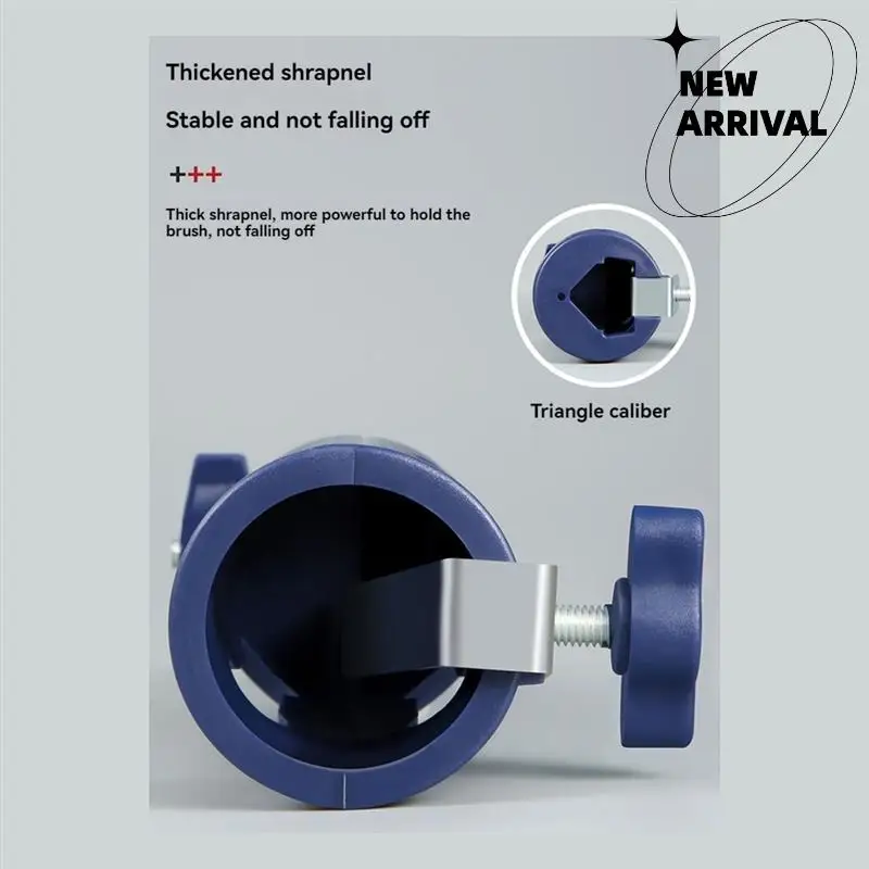 Supporto per asta di prolunga per prolunga per pennello multi-angolo da 2 pezzi per pennello per raggiungere facilmente soffitti, pareti