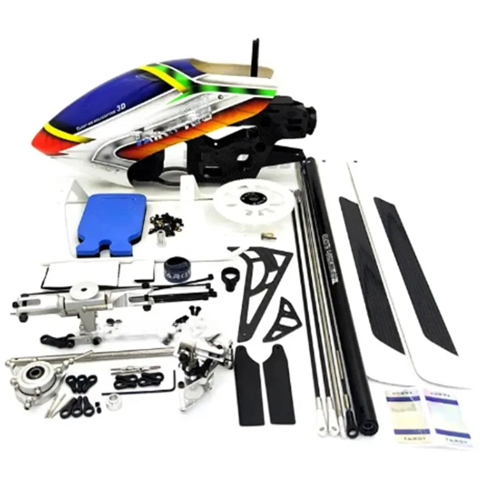 450 PROrotor head RC helicopte including canopy model and carbon blades