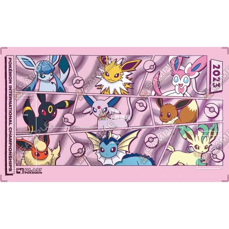ポケモンカードパッド シルベオン イーブイ ウンブレオン ジョルテオン ヴァポレオン フレアオン DIY ラバー シングルプレイヤー バトルマット アニメ アクション トイ フィギュア ギフト