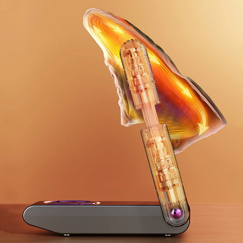 حار طوي مجفف الأحذية الذكية تجفيف مزيل الرطوبة توقيت للطي مجفف الأحذية سخان الذكية التمهيد دفئا للمنزل السفر في الهواء الطلق