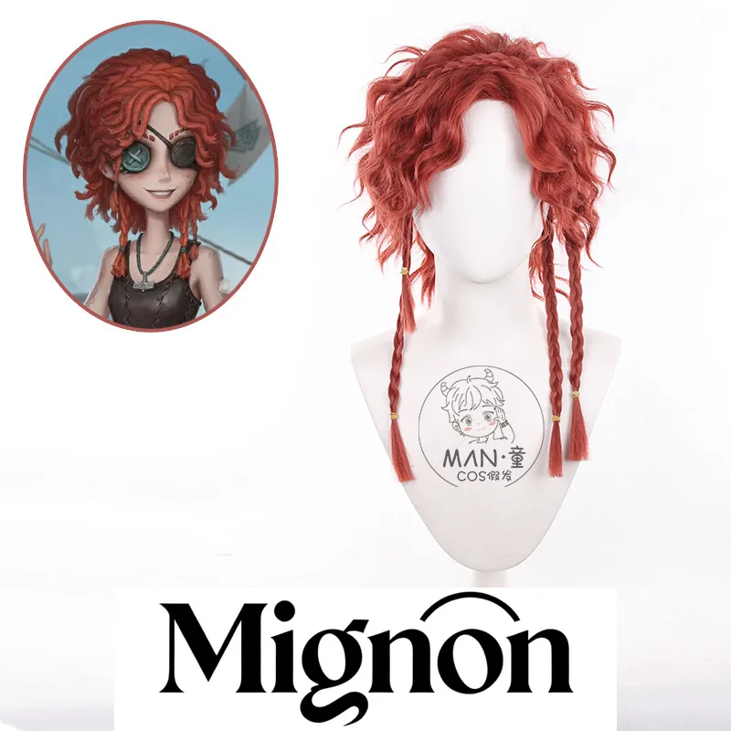 Identity V Archer Cosplay Wig Fluffed Top Braid Separate Braids Halloween
