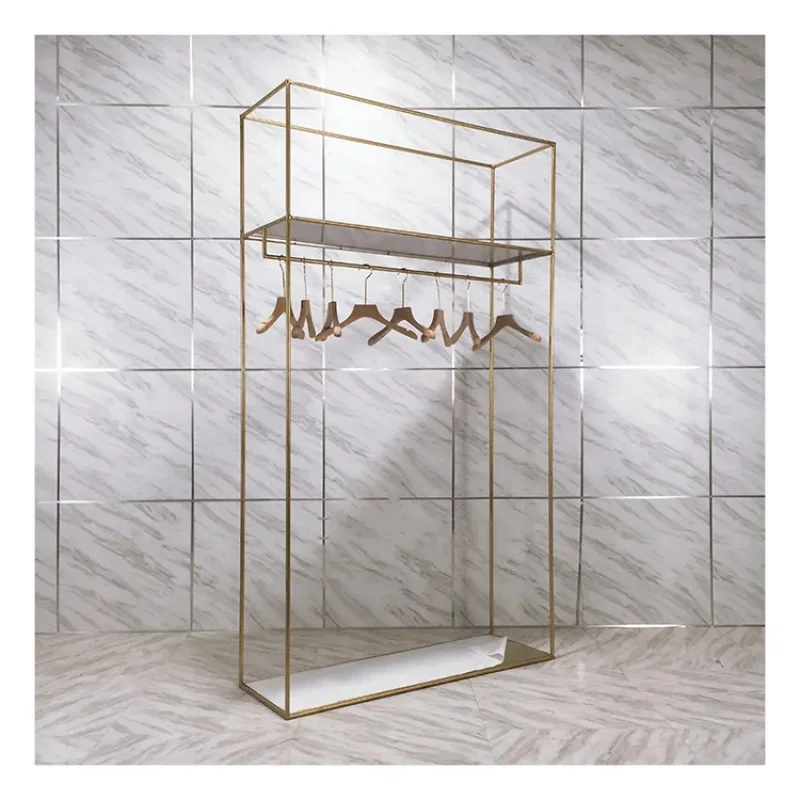 

custom，Factory Directly Metal Gold Clothing Dress Display Rack Wedding Dress Display Rack