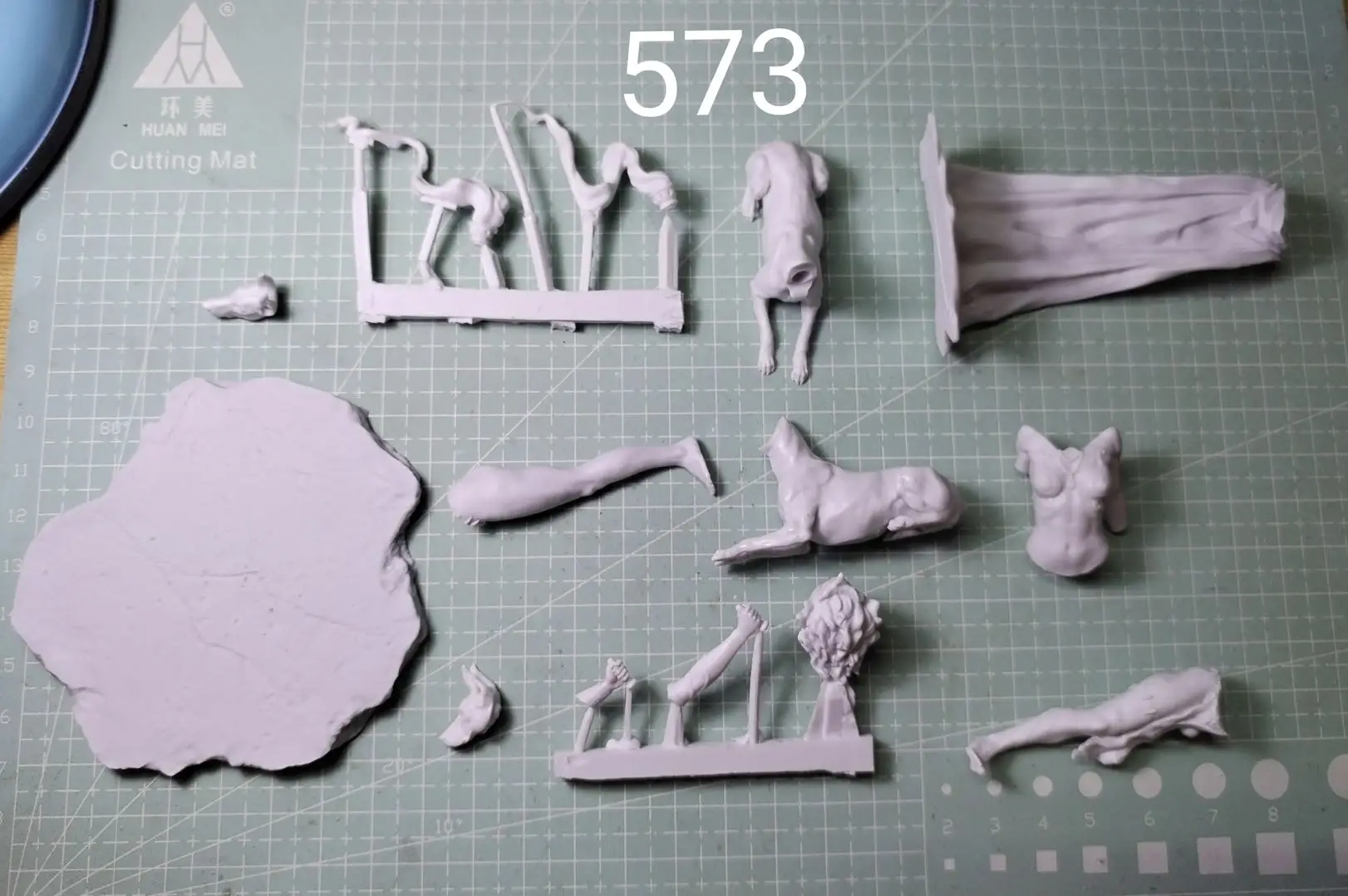 1/24  Resin Model Figure GK， Unassembled and unpainted kit