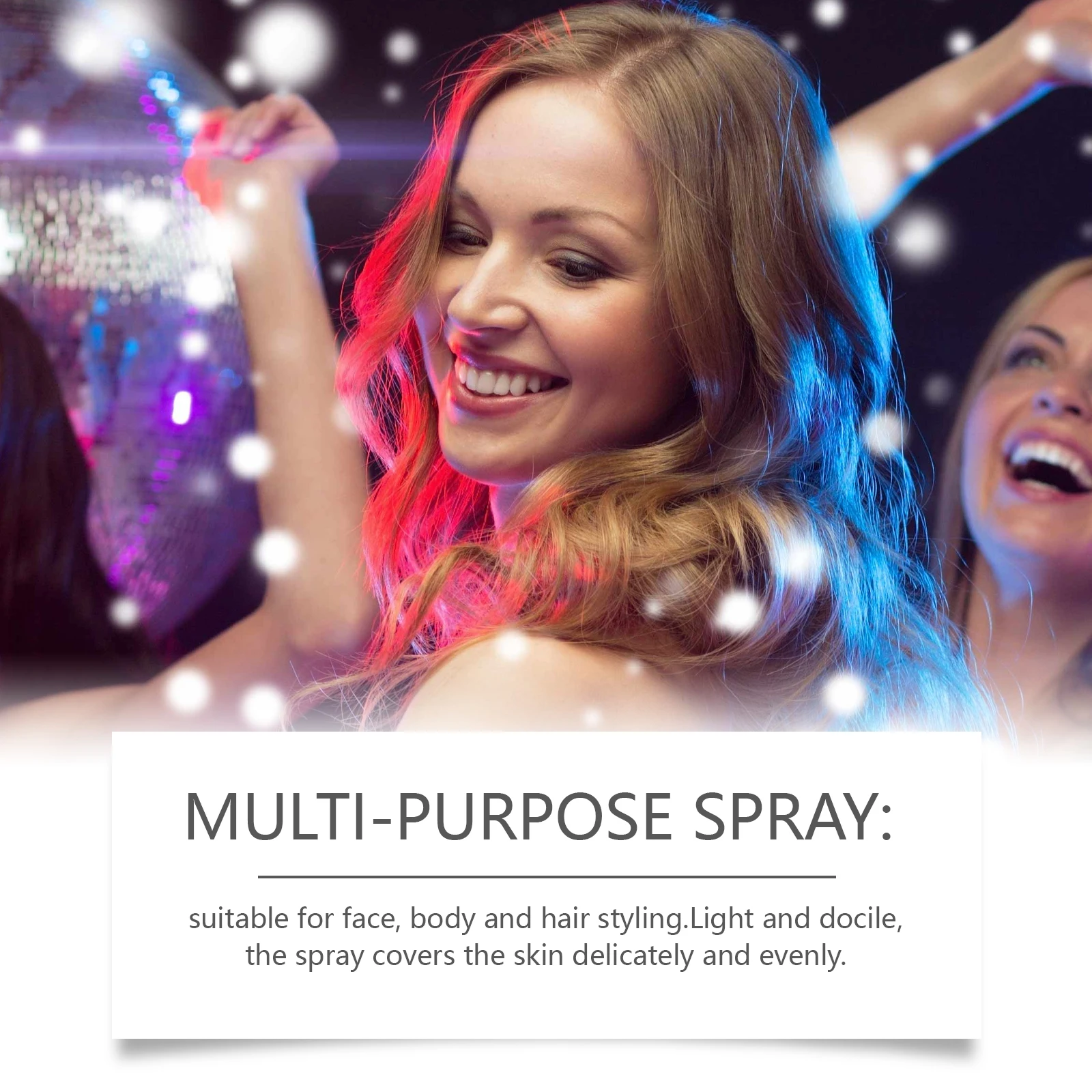 رذاذ Hoygi Flash Setting للتحكم في الزيت، مقاوم للماء والعرق، قاعدة مكياج طويلة الأمد للجسم، مثبت الوجه الساحر، رذاذ المكياج