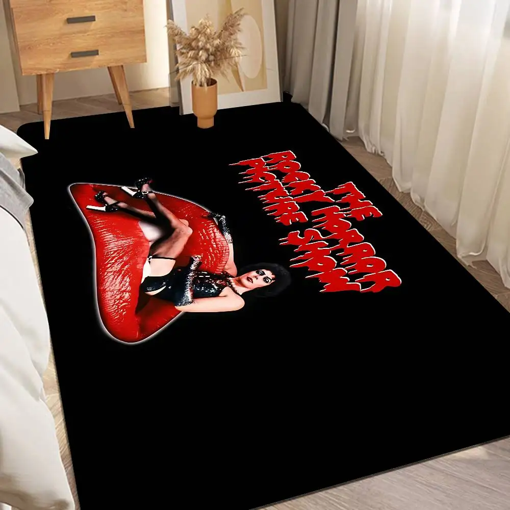 R-Rocky H-Horror P-Picture Show Floor Mat Retro Multiple Choice Living Room Kitchen Rug Non-Slip Modern Home Decor
