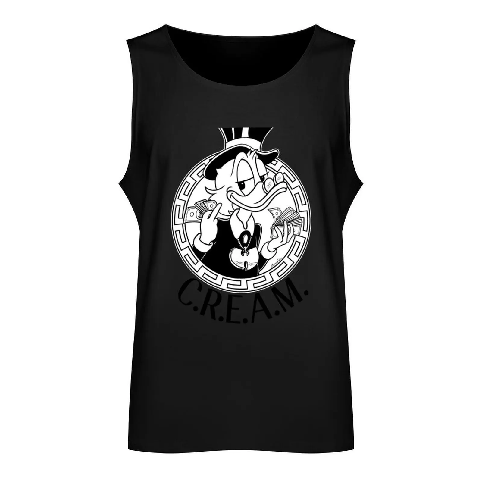 C.R.E.A.M. Tank Top Vest male gym men