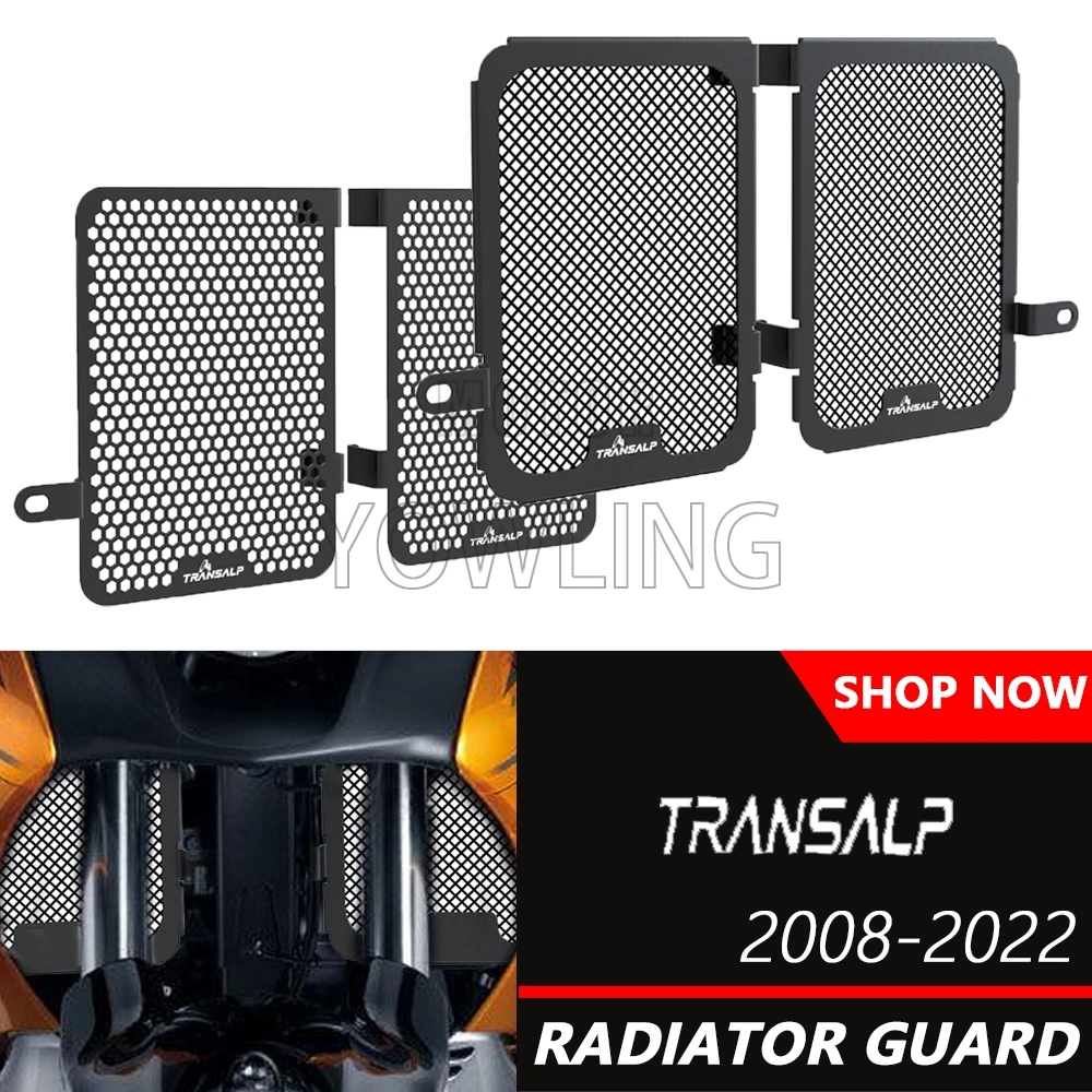 

Защитная решетка радиатора для мотоциклов Honda XL700V Transalp XL 700V 2008-2019, 2020, 2021, 2022 годов выпуска