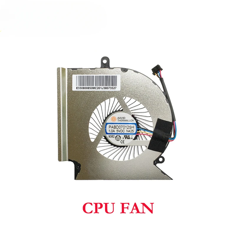 Laptop CPU GPU Cooling Fan for MSI GL65 GE65 GP65 WE65 Raider PABD07012SH 1.0A 5VDC N425 PAAD06015SL 0.55A 5VDC N426