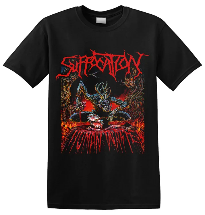 SUFFOCATION - 'Human Waste' T-Shirt  Tees High Quality 100%Cotton Short Sleeve