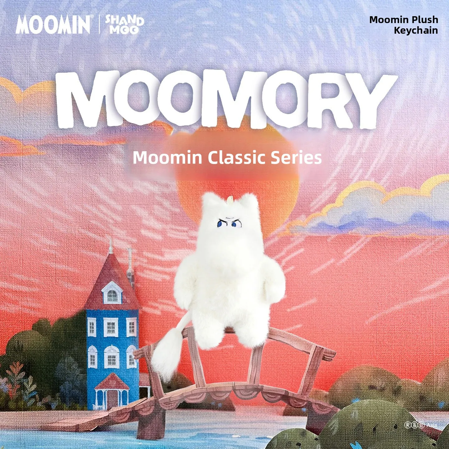 柔らかいぬいぐるみモミングペンダントかわいい妖精人形新年ギフトバッグデコレーションandmooブランドmoryコレクション2026年夏