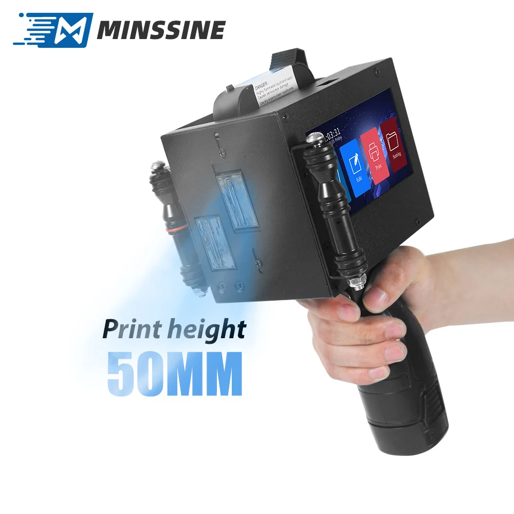 Industrial Cheap Good Price Handheld Inkjet Printer High Quality Hand Held Inkjet Printer Expiration Date Stamp