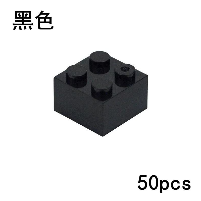 DIY Bausteine Ziegel 2x2 Punkte dicke Figuren Größe 2*2 Punkte kompatibel mit 3003 pädagogischen kreativen Spielzeug für Kinder