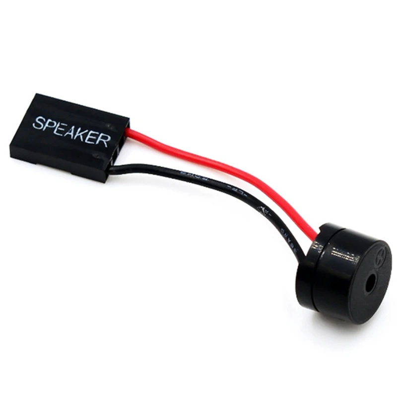 RISE-20 buah tutup pelindung komputer Desktop Speaker Mini Motherboard PC DIY kode Internal bel colokan Mini