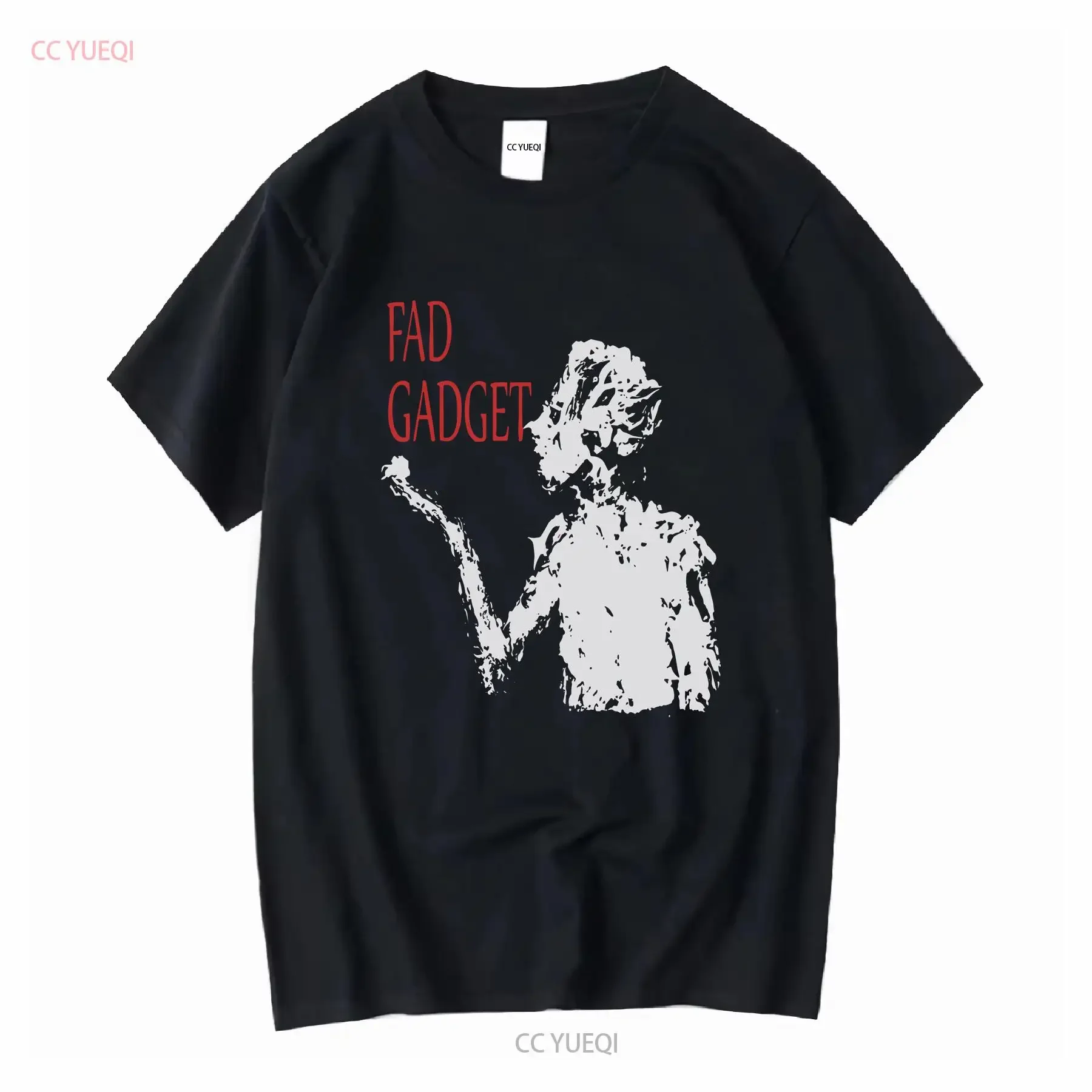 Fad Gadget limited edition original design tribute T Shirt long or short sleeves vintage Washed Soft Casual homme Stylish