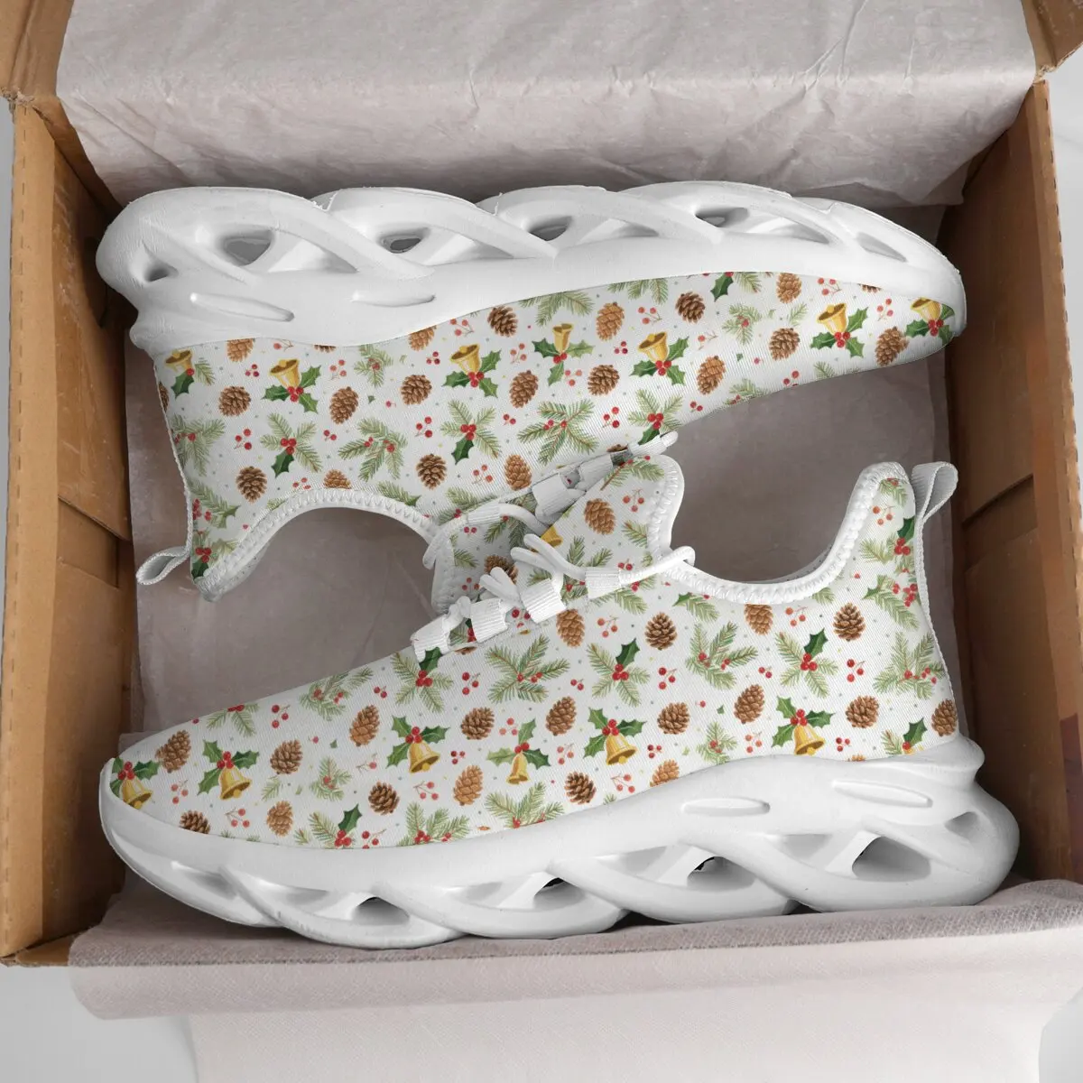 

Men's Comfortable Gym Anti Slip Casual Outdoor Footwear Christmas Sneakers 2025 Lightweight Slip on Walking Shoes for Men