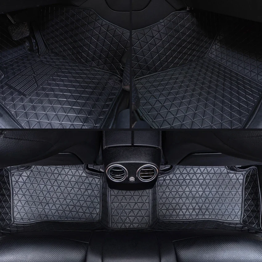 5D Custom Anti-Wrinkle Waterproof Car Floor Mats LHD Electric SUV Fitment 2022-2024
