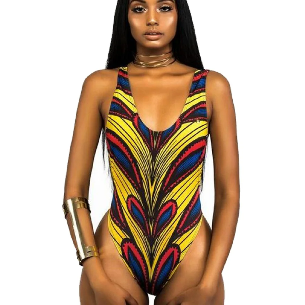 2024 Sexy Women One Piece Swimsuit Swimwear Female Print Push Up Thong Bather Bathing Suit Monokini Brazilian Swimming Suits