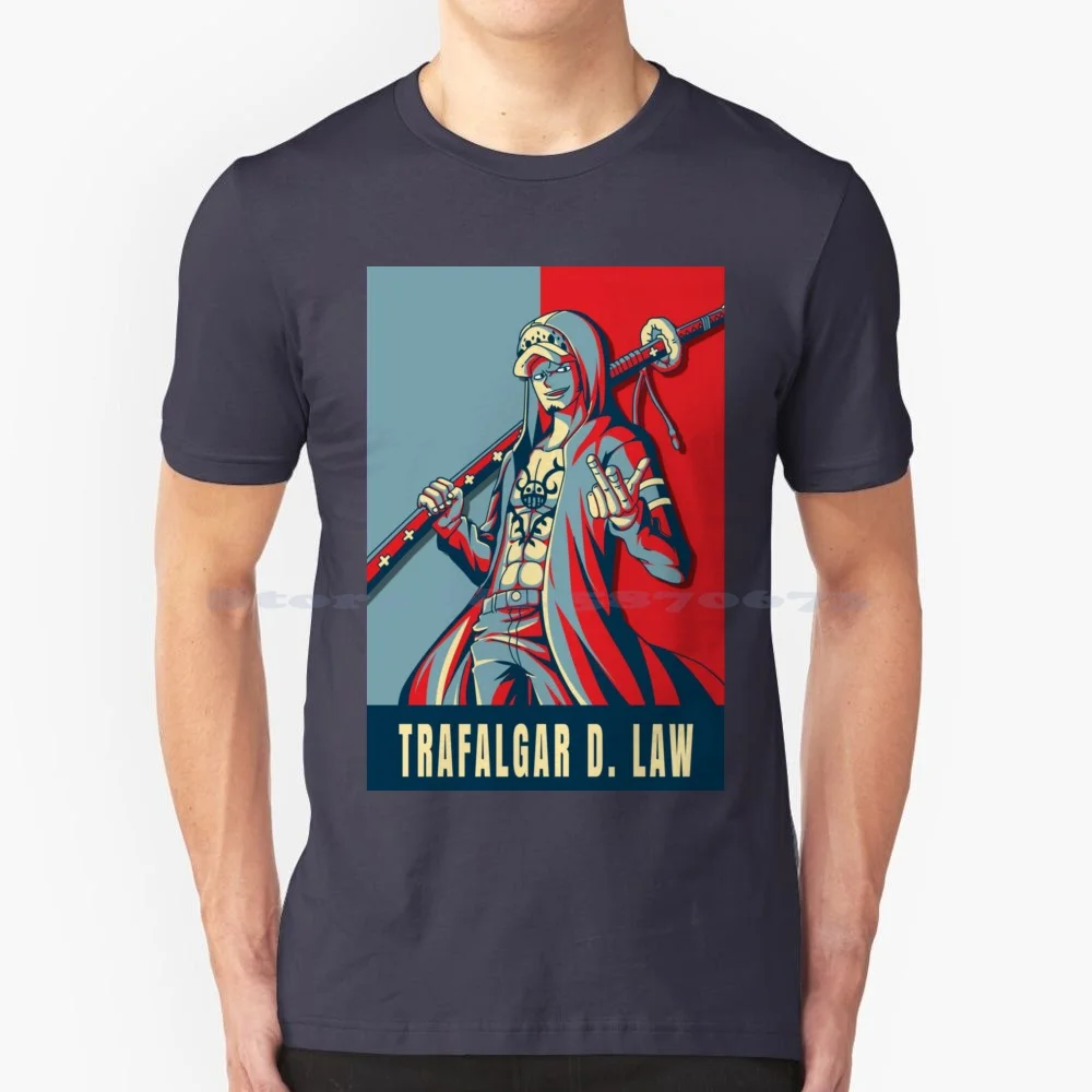 Trafalgar D. Water Law T Shirt 100% Cotton Tee Trafalgar Law Manga Ace Monkey D Luffy Trafalgar D Water Law Japan Mugiwara Nami