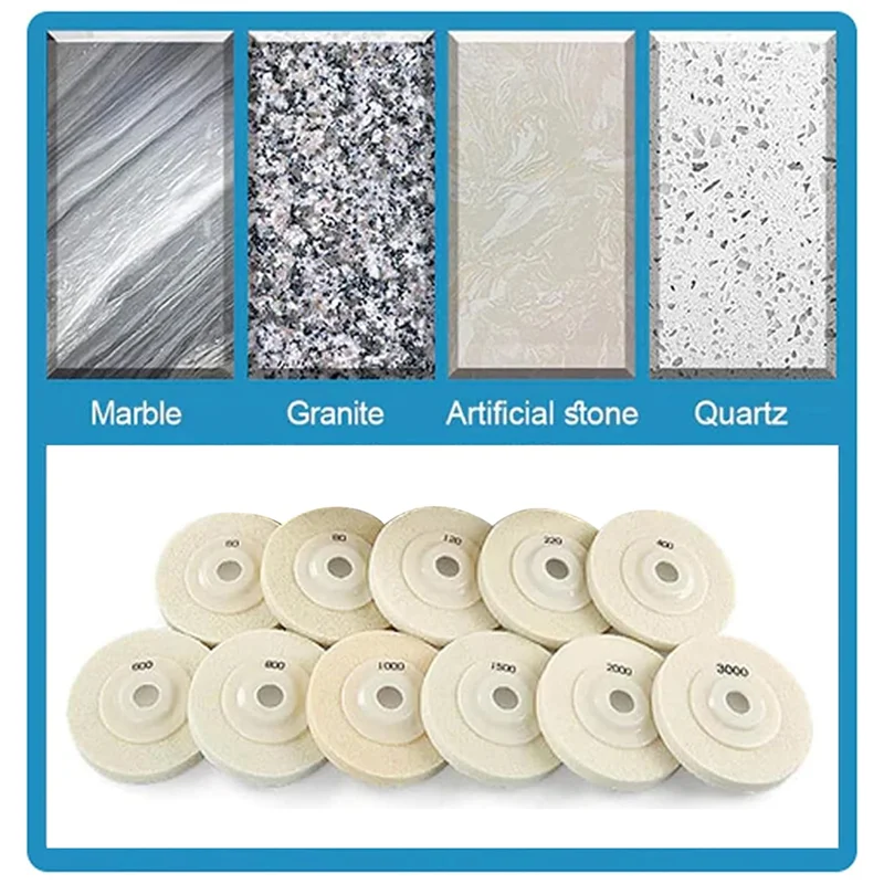 

COFA-Sponge Fiber Polishing Pads For Stone Renovation Polishing Pads For Marble Granite Stone