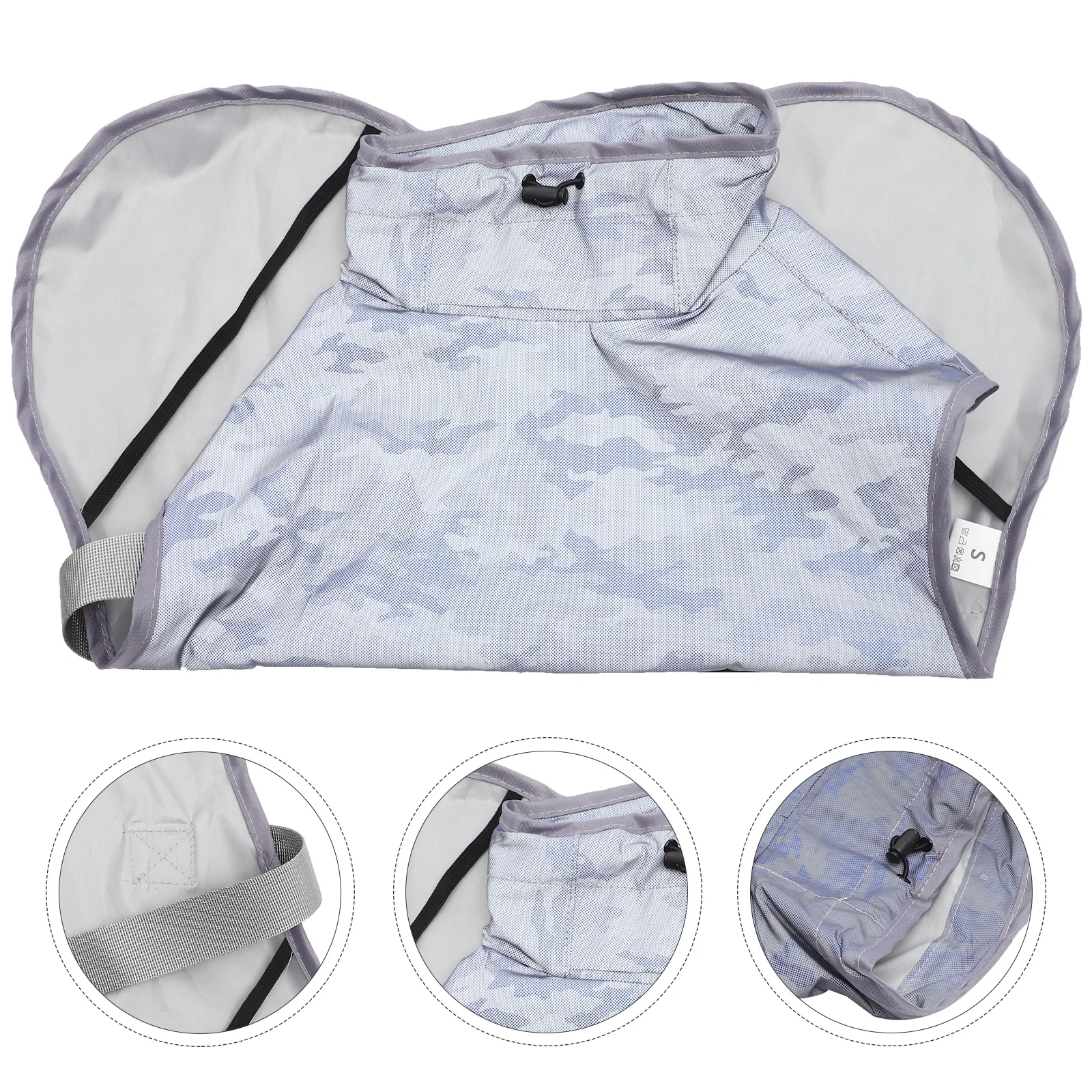 Светоотражающий плащ для собак, водонепроницаемая, легкая, дышащая, дождевик для ежедневной прогулки, безопасный дождевик для щенков на открытом воздухе