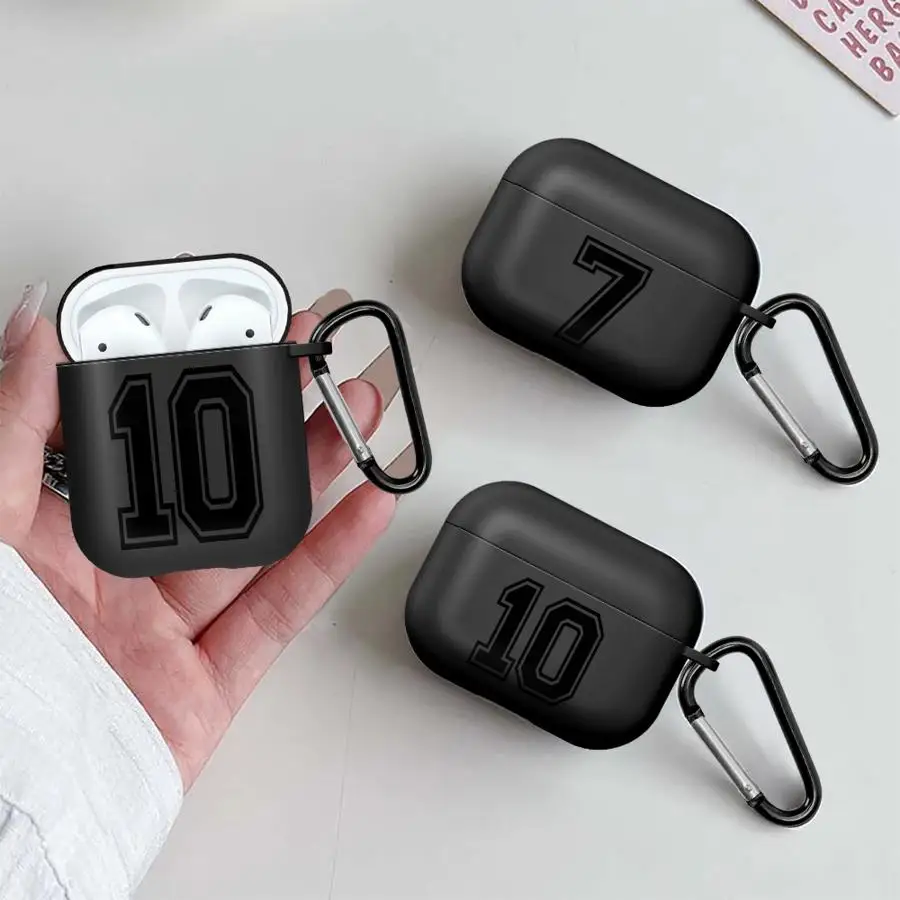 Lucky Numbers 10 7 Earphone Cases Cover Case For Airpods Pro 2 1 3 4 Pro3 Pro2