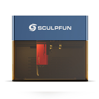 Sculpfun iCube Pro 5W ultra-fine Laser Engraver Cutter with Smoke Filter Temperature Alarm 130x130mm Temperature alarm function