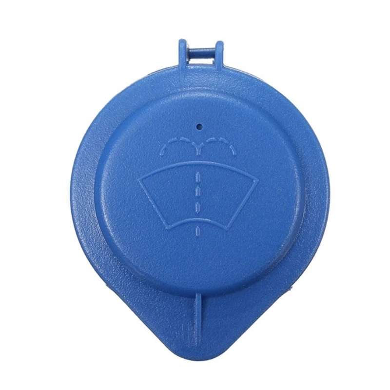 Washer Fluid Fill Opening Covers OE643237, 2-Pack Replacement Lids with Molded Clips and Embossed Windshield-Washer Symbols for