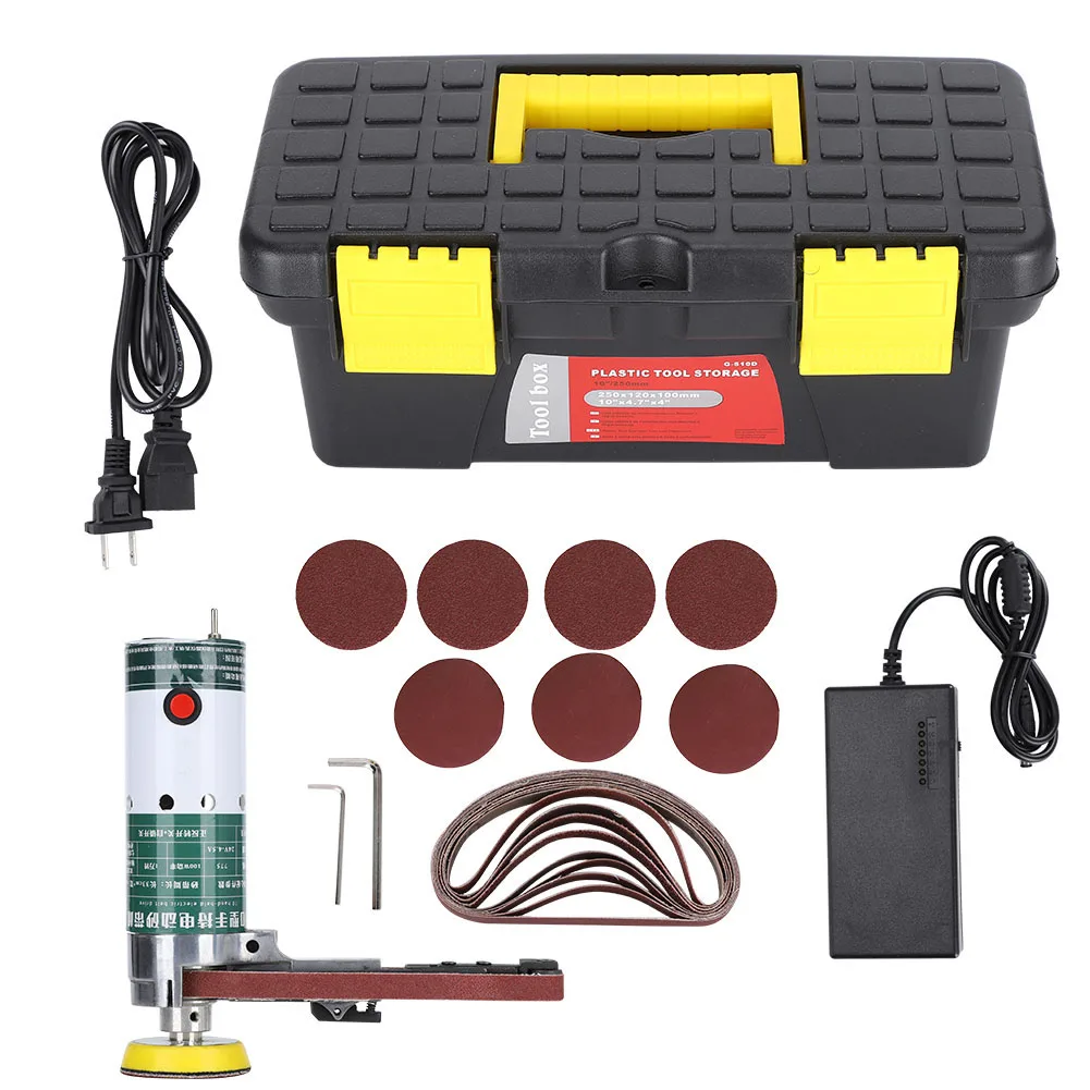 

Электрическая ленточная машина Многофункциональный шлифовальный ручной производственный инструмент Многофункциональная электрическая ленточная машина