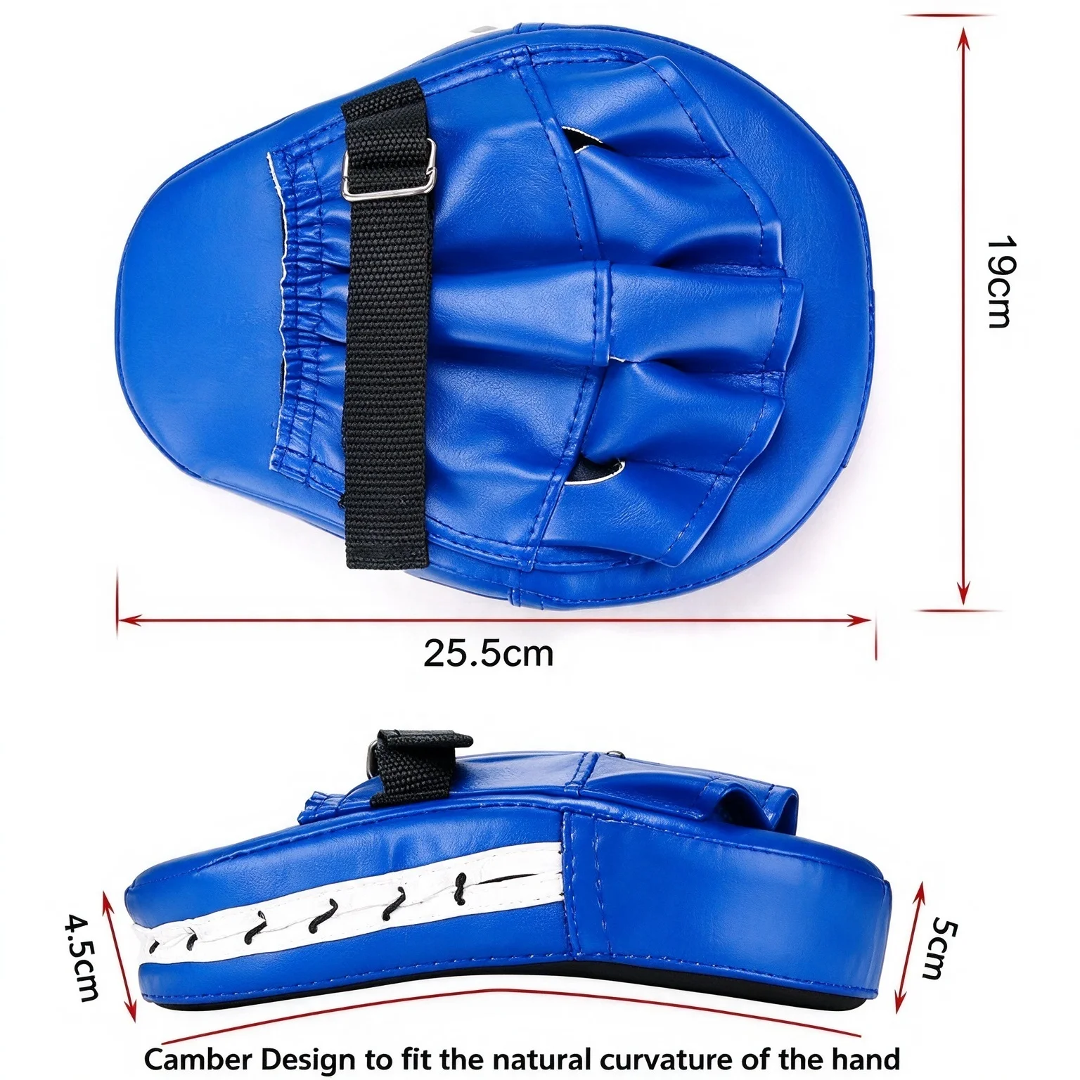 1PC Curved Hand Target for Boxing Taekwondo Sanda Precision Punching Martial Arts Training Equipment for Adults