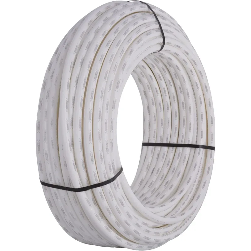 3/4 Inch x 300 Feet White PEX-B, PEX Pipe Flexible Water Tubing for Plumbing